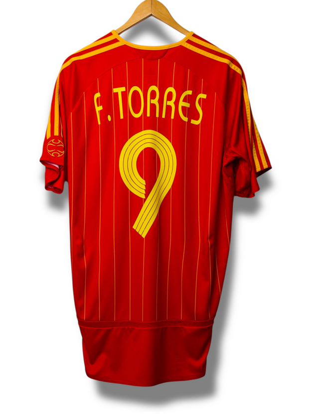 Spanien 2006 Heimtrikot Torres #9 (L)
