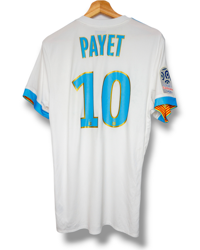 Olympique Marseille 2017/2018 Thuis Shirt Payet #10 (M)