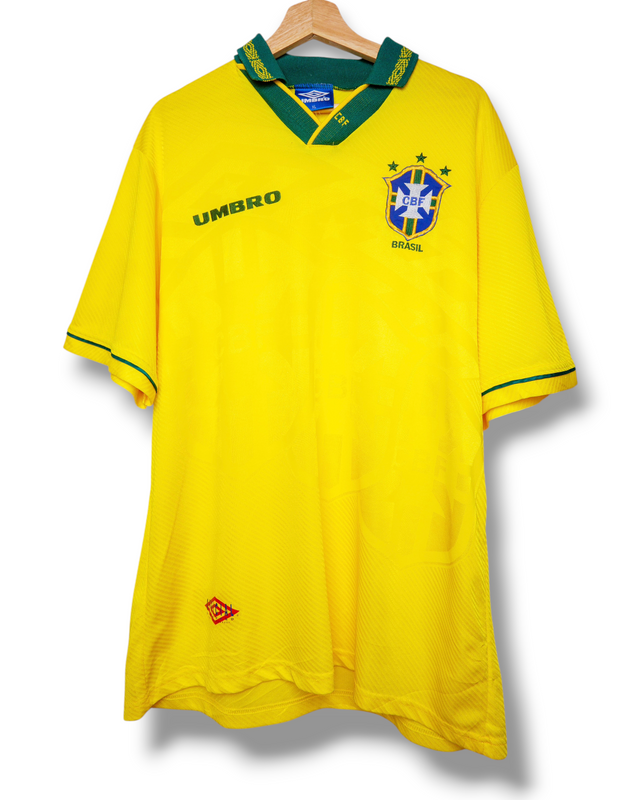 Brazilie 1994 Thuis Shirt (XL)