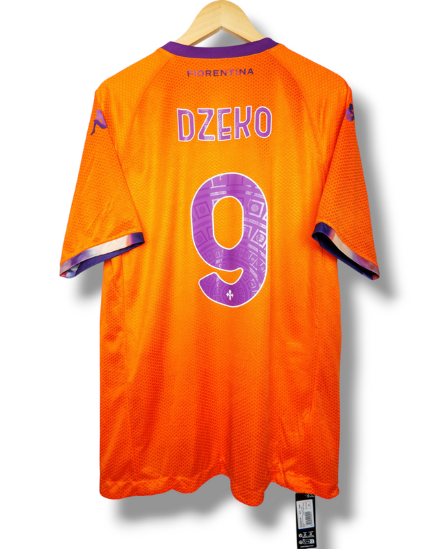 Fiorentina 2025/2026 Vierde Shirt Dzeko #9 (XL)