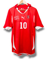 Switzerland 2010 Home Shirt Nkufo #10 (M)