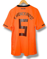 Niederlande 2010 Heimtrikot Van Bronckhorst #5 (M)