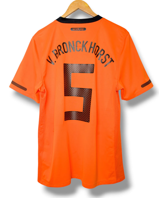 Niederlande 2010 Heimtrikot Van Bronckhorst #5 (M)