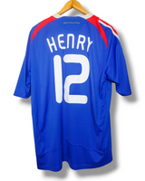 Frankrijk 2008 Thuis Shirt Henry #12 (L)