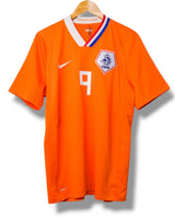 Netherlands 2008 Home Shirt Van Nistelrooy #9 (L)