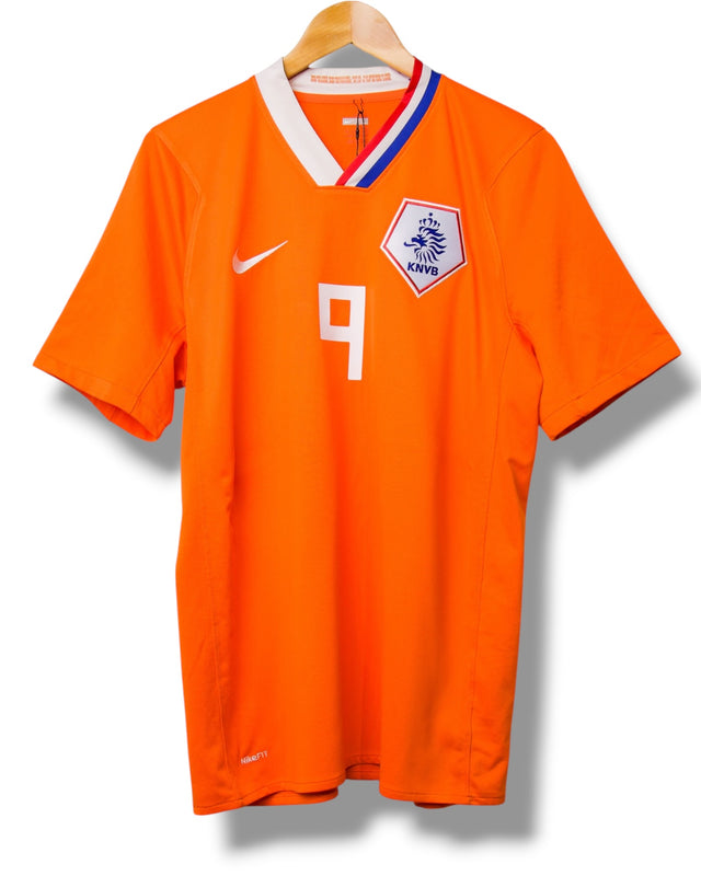 Netherlands 2008 Home Shirt Van Nistelrooy #9 (L)