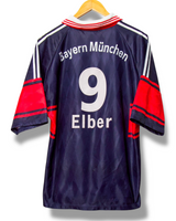 Bayern Munich 1997/1998 Home Shirt Elber #9 (M)