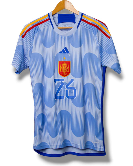 Spanien 2022 Auswärtstrikot Pedri #26 (M)