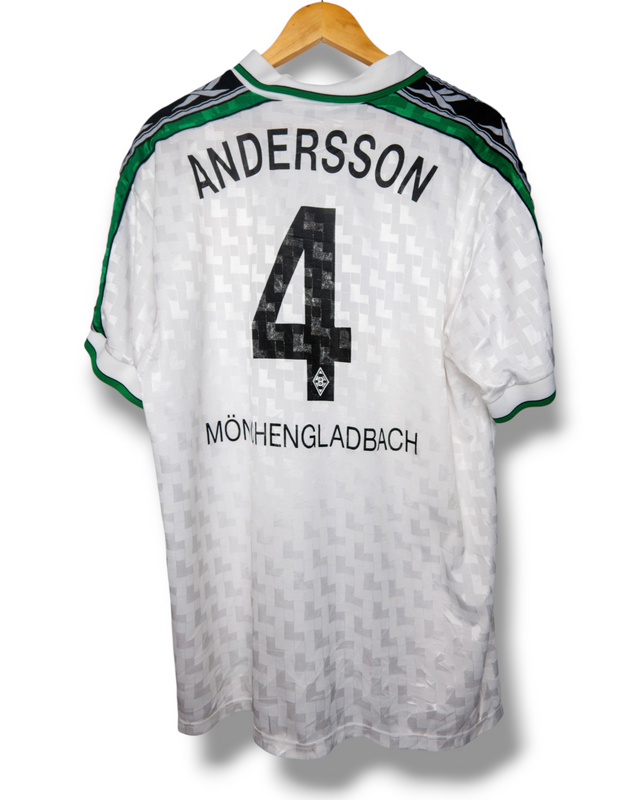 Borussia Monchengladbach 1998/1999 Thuis Shirt Andersson #4 (XL)