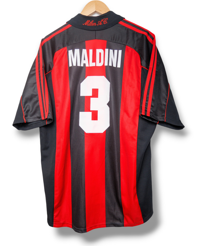 AC Milan 2000/2001 Heimtrikot Maldini #3 (L)