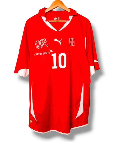 Schweiz 2010 Heimtrikot Nkufo #10 (XL)