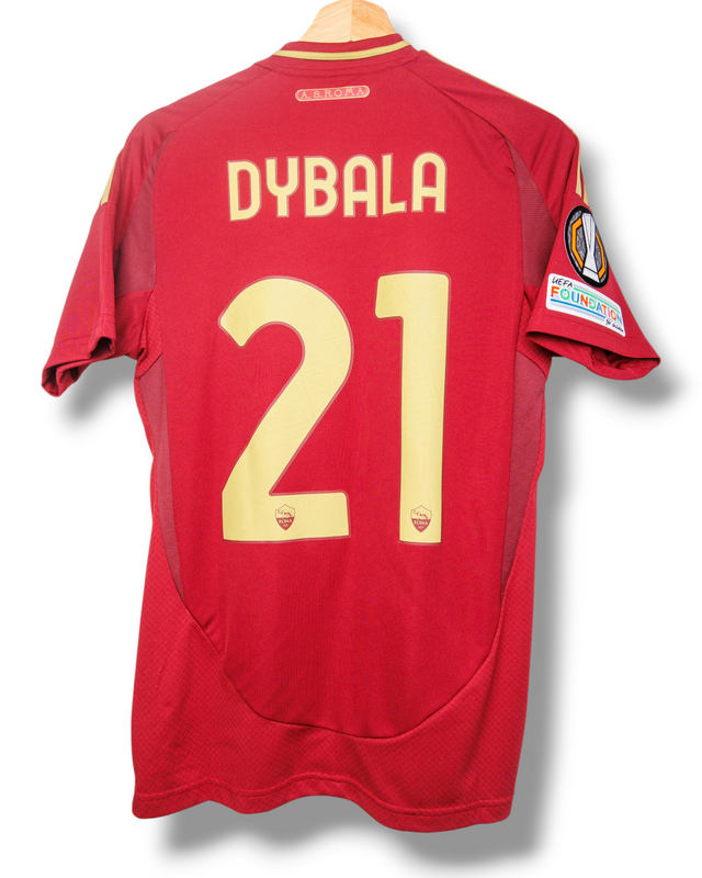 AS Roma 2024/2025 Thuis Shirt Dybala #21 (S)