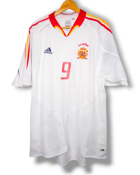 Spanje 2004 Uit Shirt F.Torres #9 (XL)