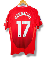 Manchester United 2024/2025 Thuis Shirt Garnacho #17 (M)