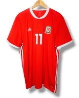 Wales 2018 Thuis Shirt Bale #11 (XXL)