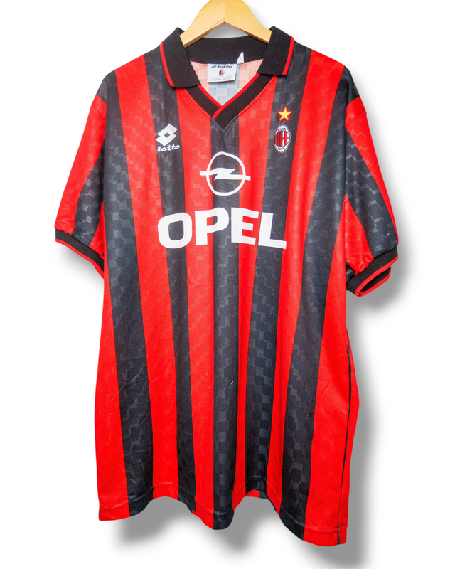 AC Milan 1995/1996 Thuis Shirt (XL)