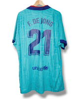 Barcelona 2019/2020 Derde Shirt De Jong #21 (XXL)