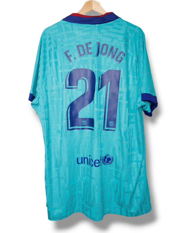 Barcelona 2019/2020 Derde Shirt De Jong #21 (XXL)