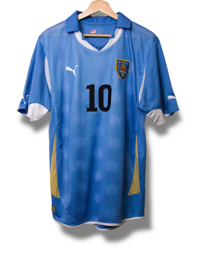 Uruguay 2010 Heimtrikot Forlan #10 (L)