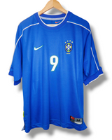 Brazilie 1998 Uit Shirt Ronaldo #9 (M)