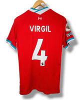 Liverpool 2020/2021 Thuis Shirt Virgil #4 (S)
