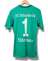 Schalke 04 2013/2014 Goalkeeper Shirt Fahrmann #1 (176)
