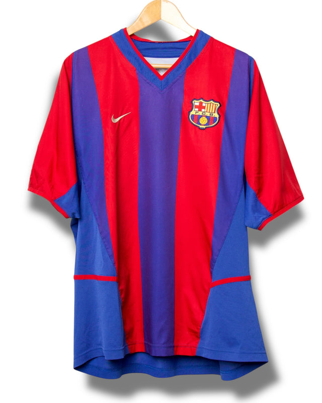 Barcelona 2002/2003 Heim Trikot Riquelme #10 (L)
