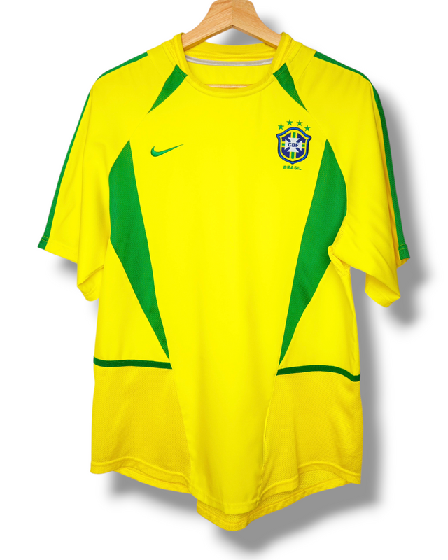 Brazilië 2002 Thuis Shirt (S)