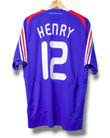 France 2008 Home Shirt Henry #12 (L)