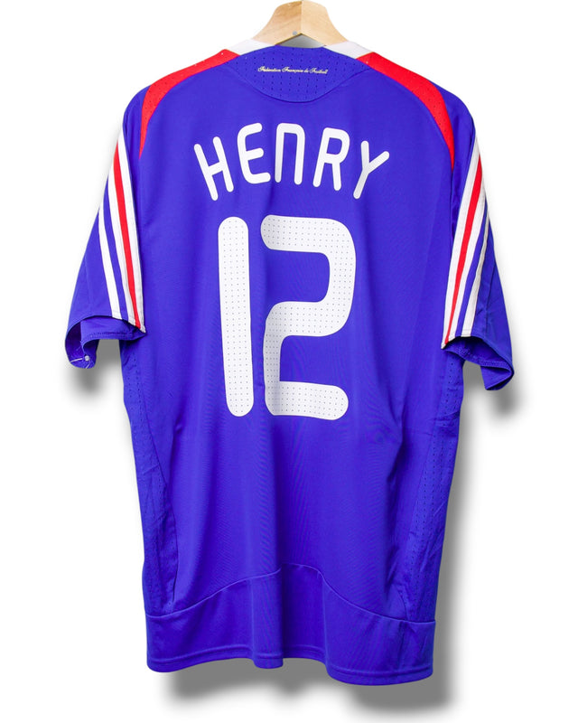 France 2008 Home Shirt Henry #12 (L)