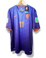 Netherlands 2014 Away Shirt Robben #11 (XL)