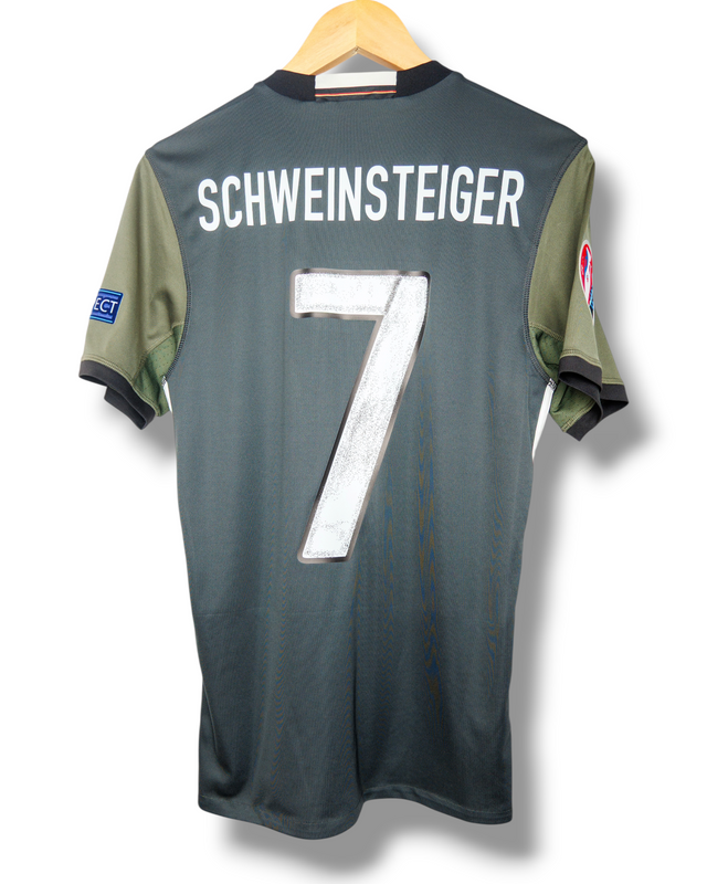 Duitsland 2016 Uit Shirt Schweinsteiger #7 (S)