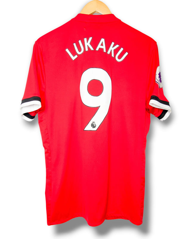 Manchester United 2017/2018 Thuis Shirt Lukaku #9 (L)