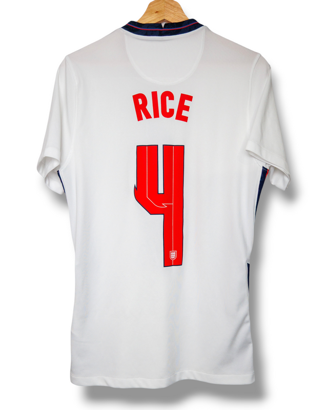 Engeland 2020 Thuis Shirt Rice #4 (S)