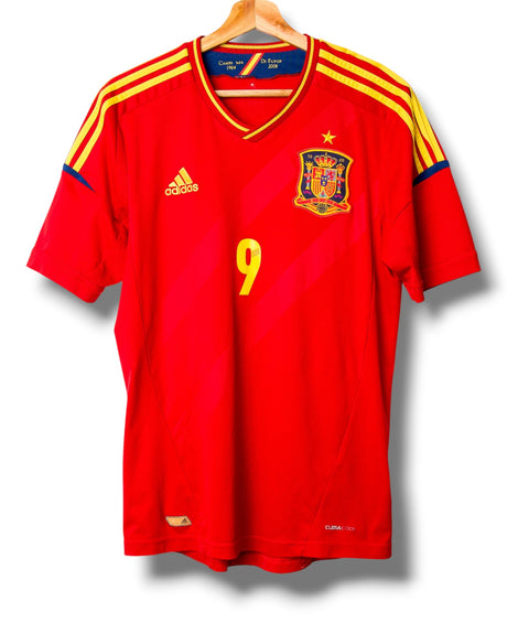 Spanien 2012 Heimtrikot Torres #9 (M)