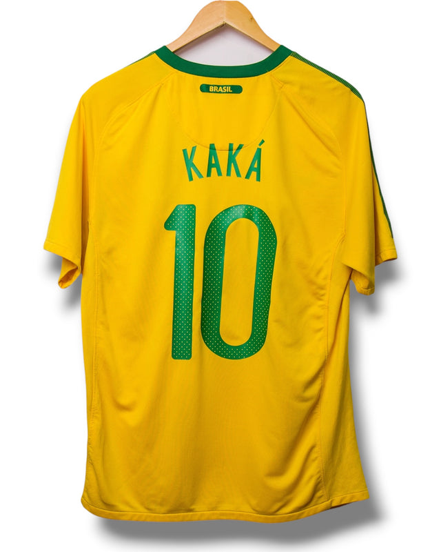 Brazil 2010 Home Shirt Kaka #10 (M)
