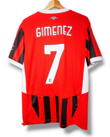 AC Milan 2024/2025 Thuis Shirt Gimenez #7 (L)