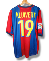 Barcelona 1998/1999 Thuis Shirt Kluivert #19 (L)