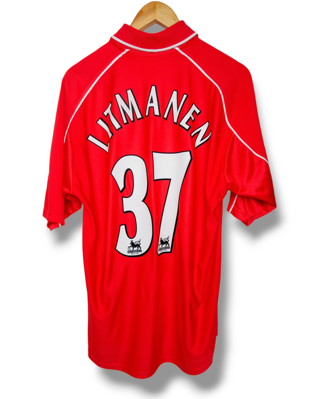 Liverpool 2000/2001 Home Shirt Litmanen #37 (L)
