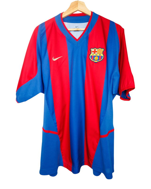 Barcelona 2002/2003 Home Shirt Kluivert #9 (L)
