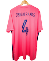 Real Madrid 2020/2021 Away Shirt Sergio Ramos #4 (XXL)