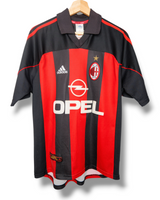 AC Milan 2000/2001 Thuis Shirt Maldini #3 (M)