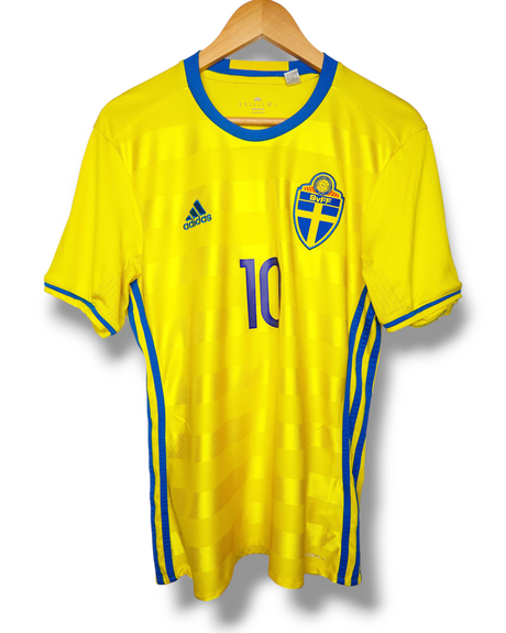 Zweden 2016 Heimtrikot Ibrahimovic #10 (M)