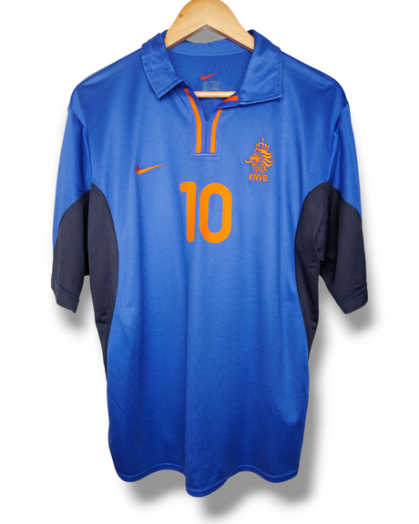 Nederland 2000 Uit Shirt Bergkamp #10 (M)
