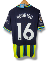 Manchester City 2024/2025 Away Shirt Rodri #16 (M)