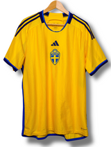 Zweden 2022 Thuis Shirt (XL)