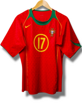 Portugal 2004 Heimtrikot Ronaldo #17 (M)