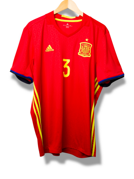 Spanien 2016 Heimtrikot Piqué #3 (XL)