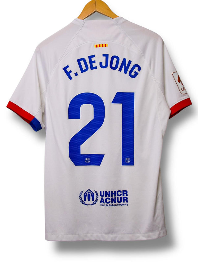 FC Barcelona 2023/2024 Away Shirt Frenkie de Jong #21 (M)